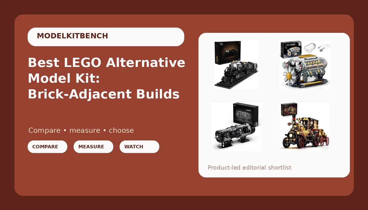 Best LEGO Alternative Model Kit: Brick-Adjacent Builds - ModelKitBench review with measurements and honest opinion