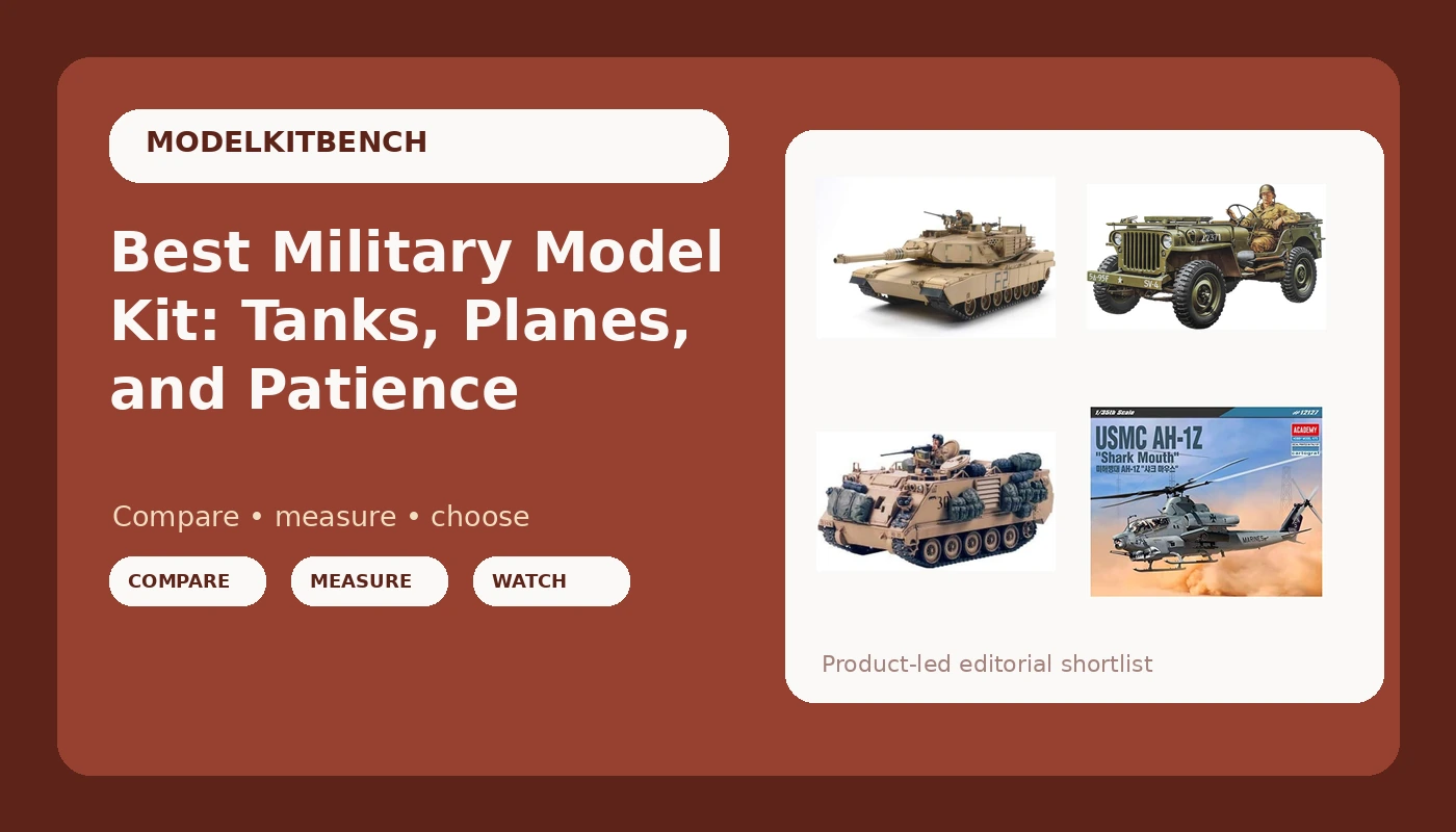 Best Military Model Kit: Tanks, Planes, and Patience - ModelKitBench review with measurements and honest opinion
