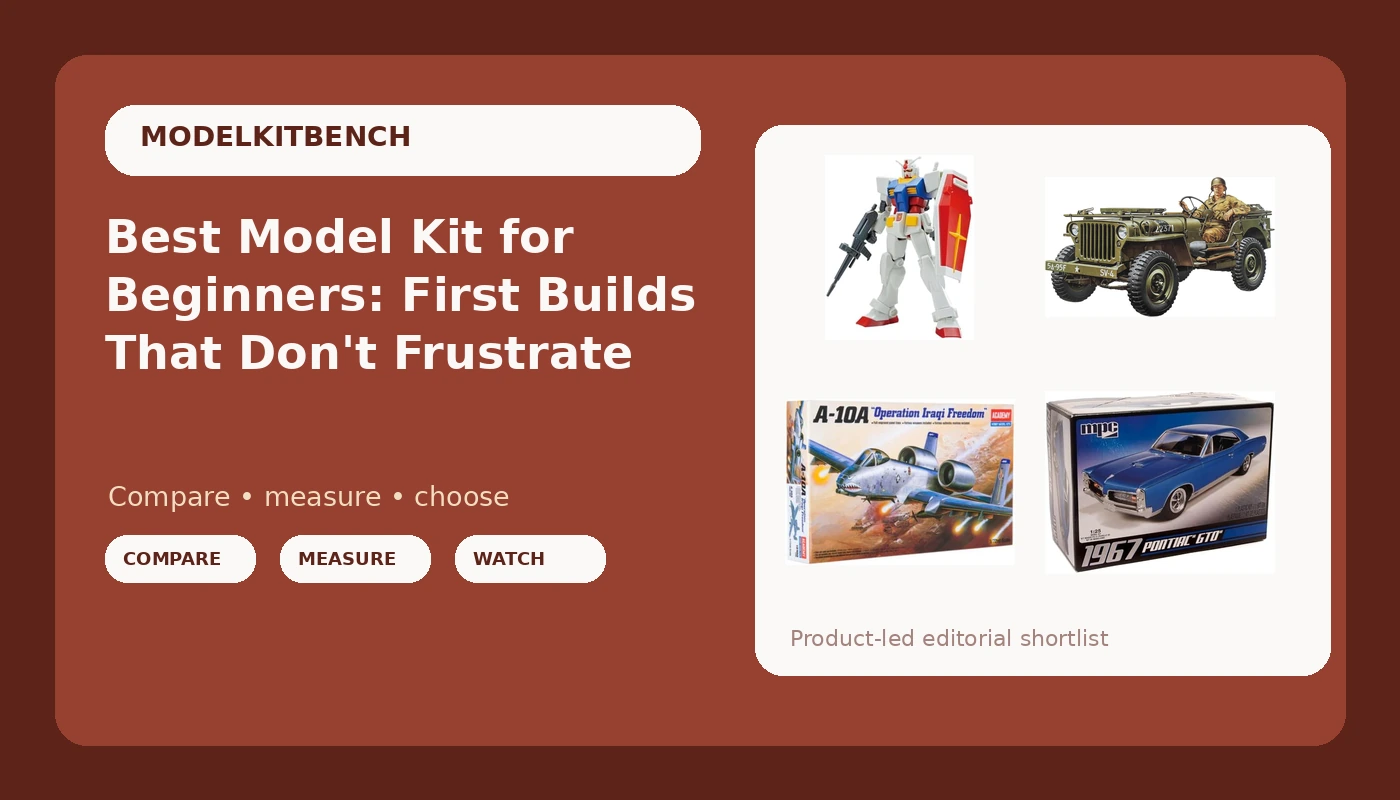 Best Model Kit for Beginners: First Builds That Don't Frustrate - ModelKitBench review with measurements and honest opinion