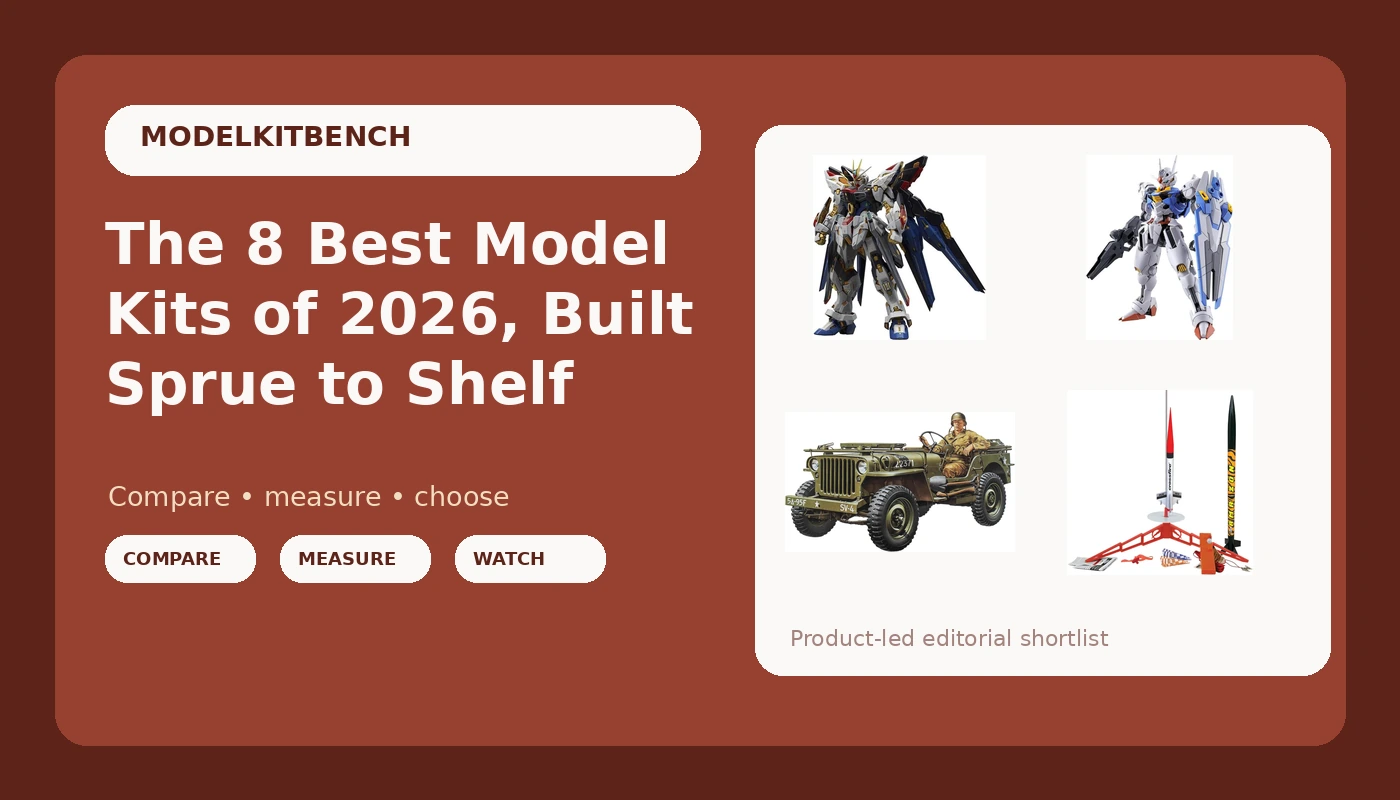 The 8 Best Model Kits of 2026, Built Sprue to Shelf - ModelKitBench review with measurements and honest opinion