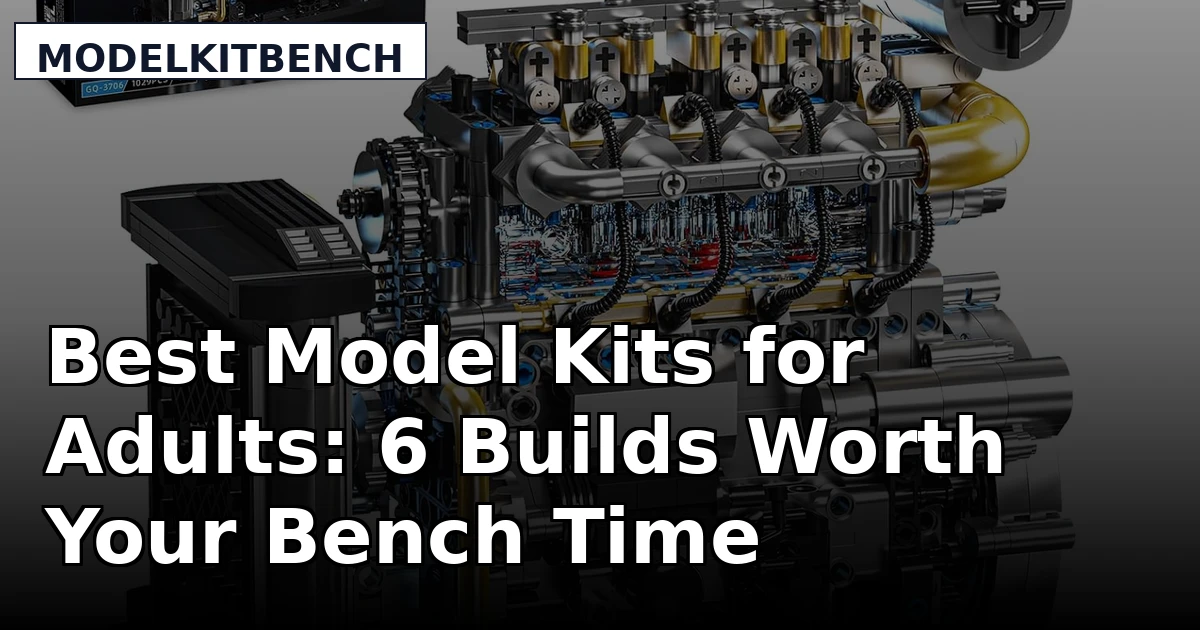 Best Model Kits for Adults: 6 Builds Worth Your Bench Time