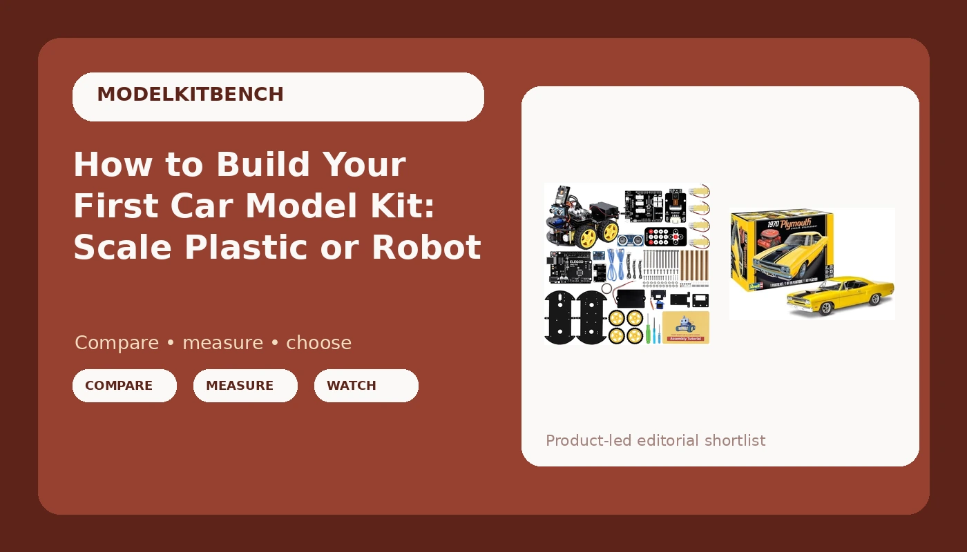 How to Build Your First Car Model Kit: Scale Plastic or Robot