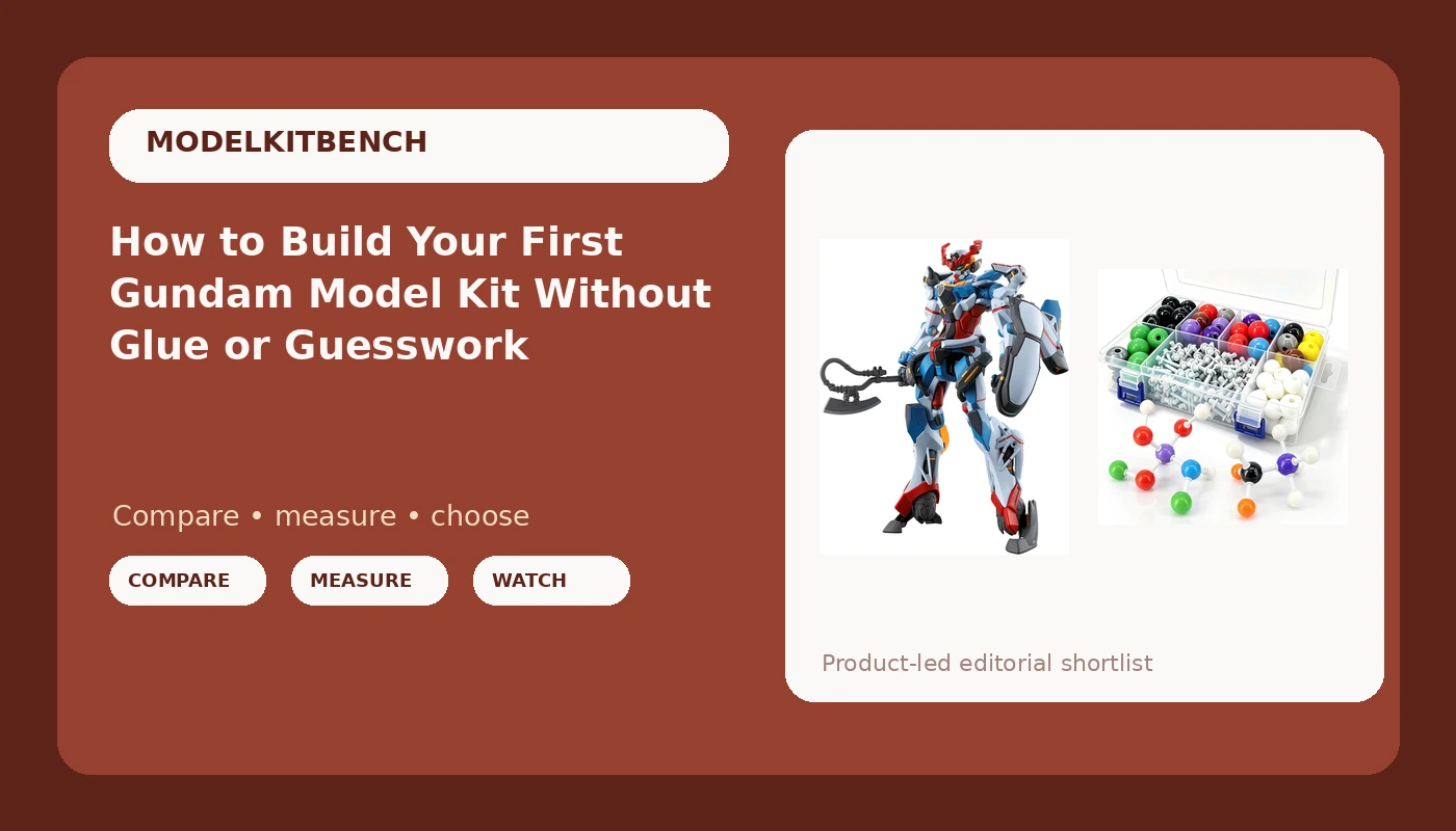 How to Build Your First Gundam Model Kit Without Glue or Guesswork