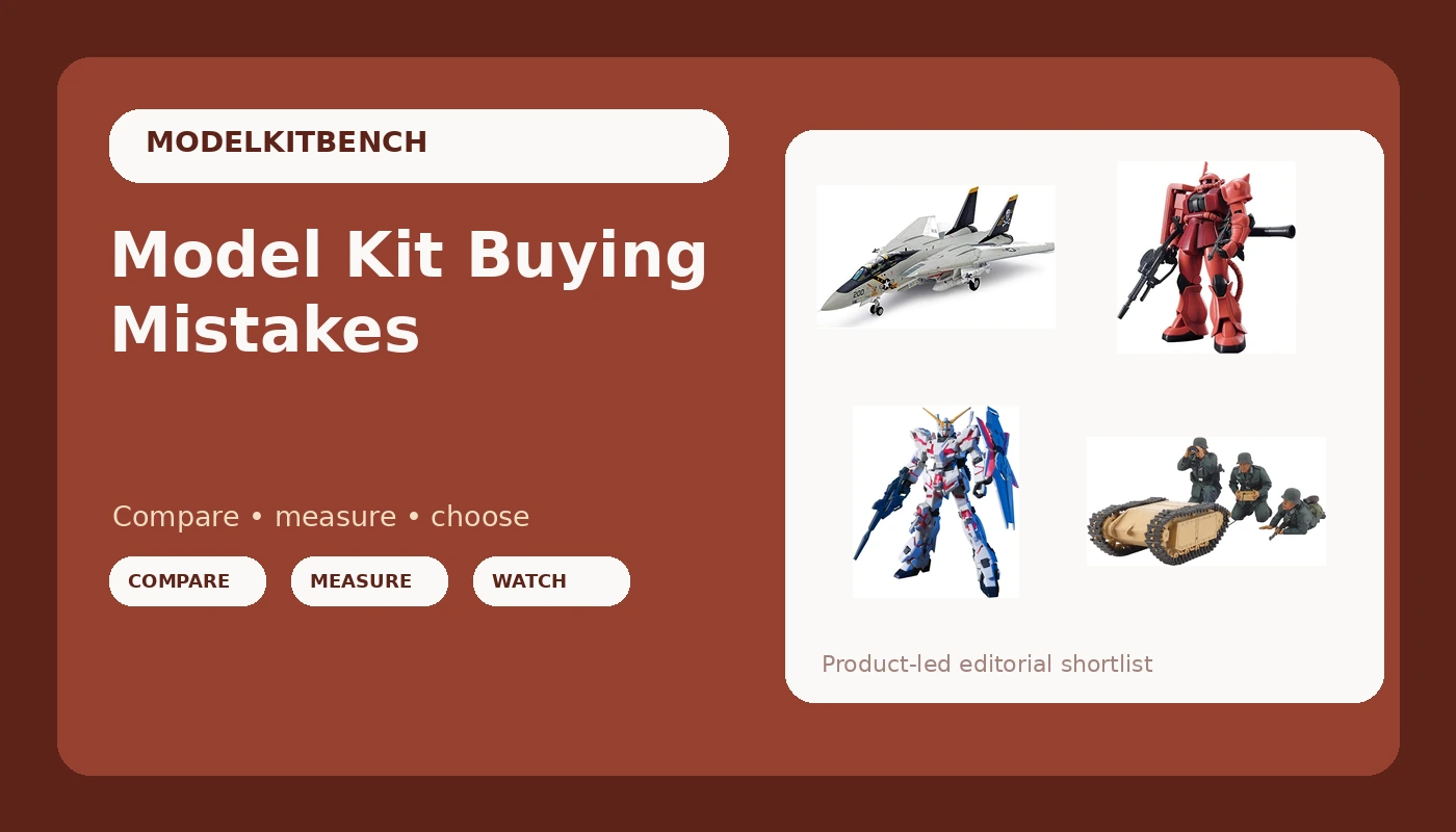 Model Kit Buying Mistakes - ModelKitBench review with measurements and honest opinion