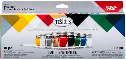 Testors Enamel Paint Assorted Colors Set