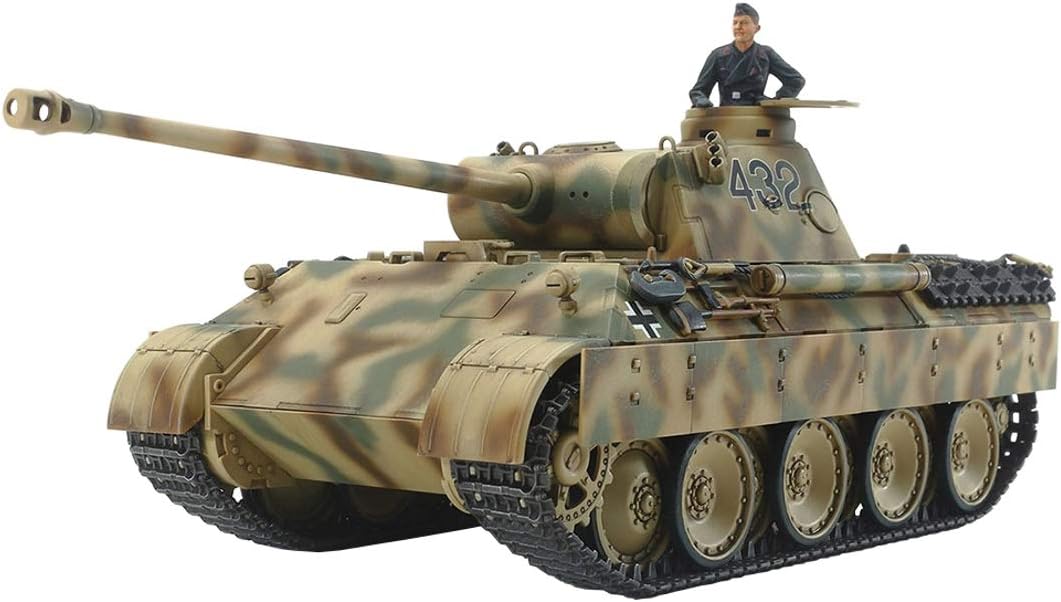 TAMIYA 1/48 German Tank Panther Ausf D Plastic Model Kit