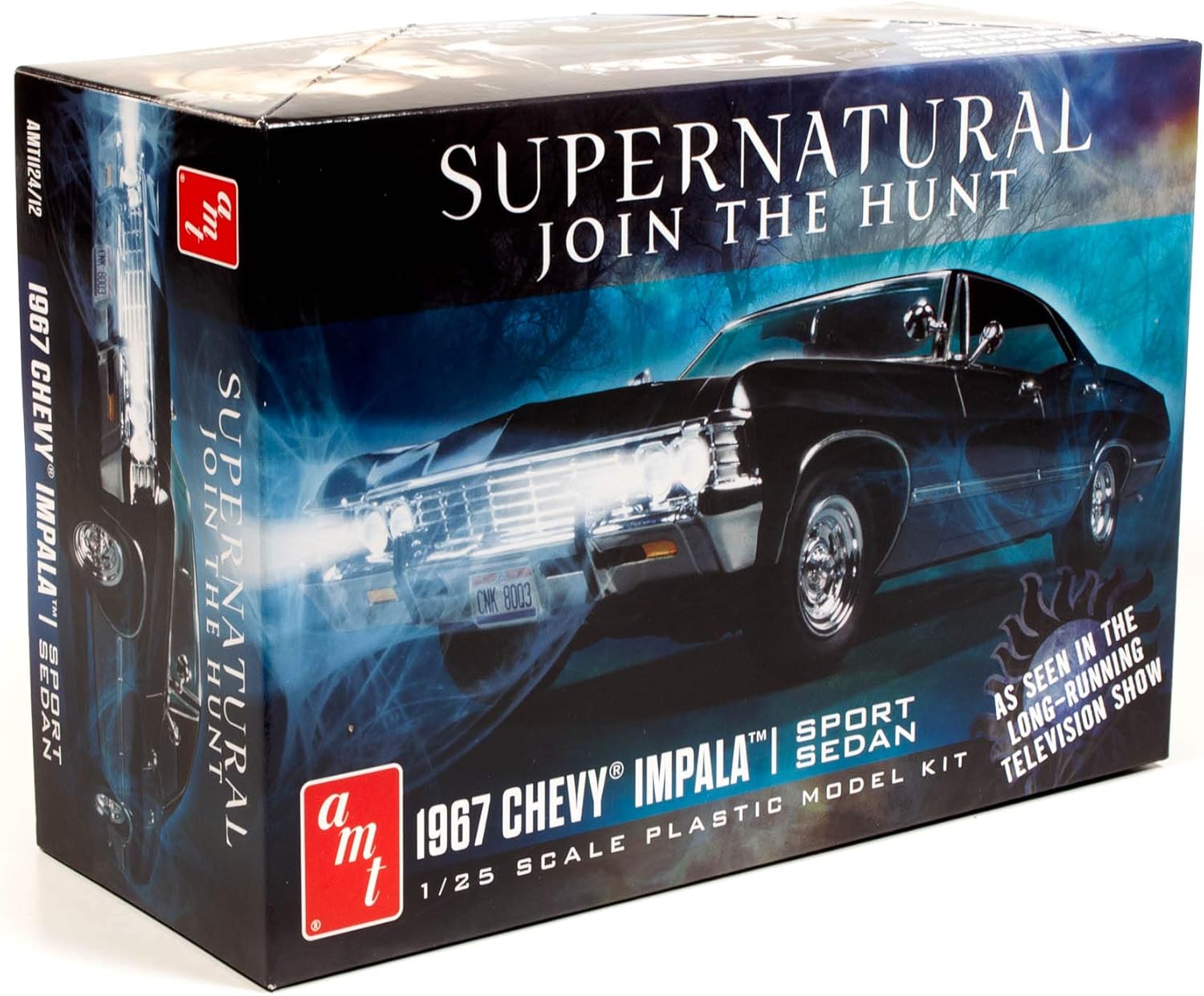 AMT 1967 Chevy Impala 4-Door Supernatural 1:25 Scale Model Kit