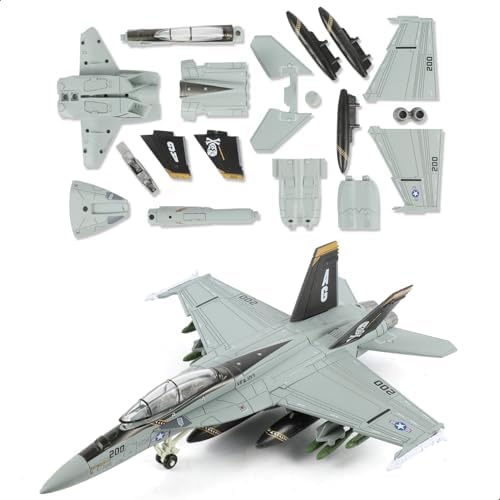 SEBUNAS 1:72 F-14 Tomcat 3D Quick Build Model Kit Fighter Jet Aircraft