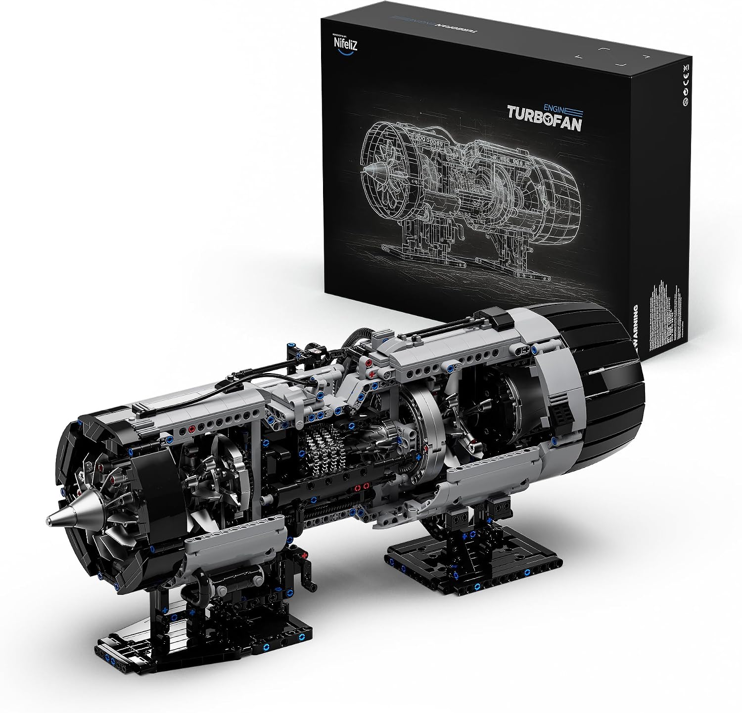 Nifeliz Turbofan Building Set, Engines Series, NF10317